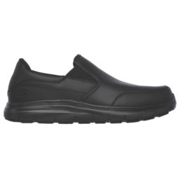 Skechers Flex Advantage SR Bronwood Size 13  Black  Slip-On Occupational Work Shoes