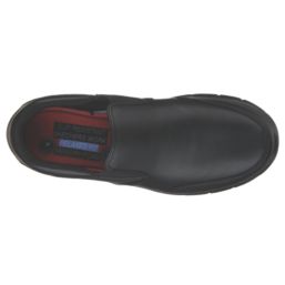 Skechers Flex Advantage SR Bronwood Size 13  Black  Slip-On Occupational Work Shoes