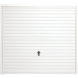 Gliderol Horizontal 7' 6" x 7' Non-Insulated Framed Steel Up & Over Garage Door White