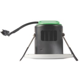 4lite  Fixed  Fire Rated LED CCT Downlight Matt White 7W 640-730lm