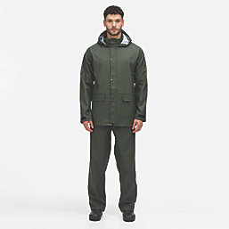 Regatta Stormflex II Waterproof Jacket Olive Medium Size 39 1/2" Chest