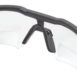Milwaukee +1 Clear Lens Magnified Safety Glasses