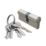 Smith & Locke  6-Pin Cylinder Lock 45-50 (95mm) Satin Nickel
