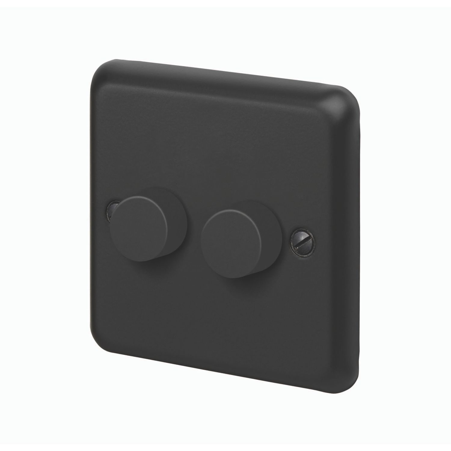 MK Contoura 2-Gang 2-Way Dimmer Switch Black (516RG)