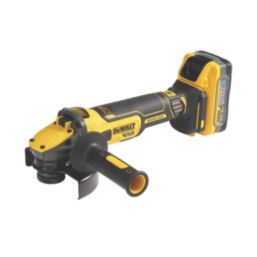 DeWalt DCG409H2T-GB 18V 2 x 5Ah Li-Ion PowerStack 4.92" Brushless Cordless Grinder