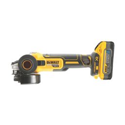 DeWalt DCG409H2T-GB 18V 2 x 5Ah Li-Ion PowerStack 4.92" Brushless Cordless Grinder