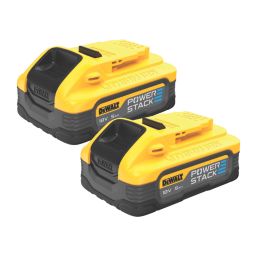 DeWalt DCG409H2T-GB 18V 2 x 5Ah Li-Ion PowerStack 4.92" Brushless Cordless Grinder