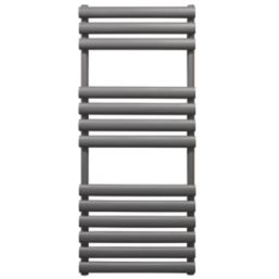 Towelrads 1200mm x 500mm 1828BTU Anthracite Flat Designer Towel Radiator