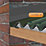 Corrapol-BT Rock n Lock Aluminium Wall Side Flashing Green 130 x 70mm x 6m