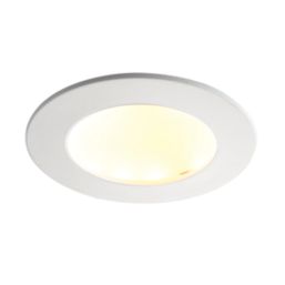 Saxby OrbitalPRO Fixed  Fire Rated LED Recessed Downlight Matt White 12W 800lm