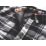 Scruffs  Padded Checked Shirt Black/White/Grey X Large 46" Chest