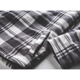 Scruffs  Padded Checked Shirt Black/White/Grey X Large 46" Chest
