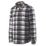 Scruffs  Padded Checked Shirt Black/White/Grey X Large 46" Chest