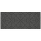 Laura Ashley Mr Jones Self-Adhesive Bathroom Splashback Gloss Metallic Charcoal 250mm x 600mm x 4mm