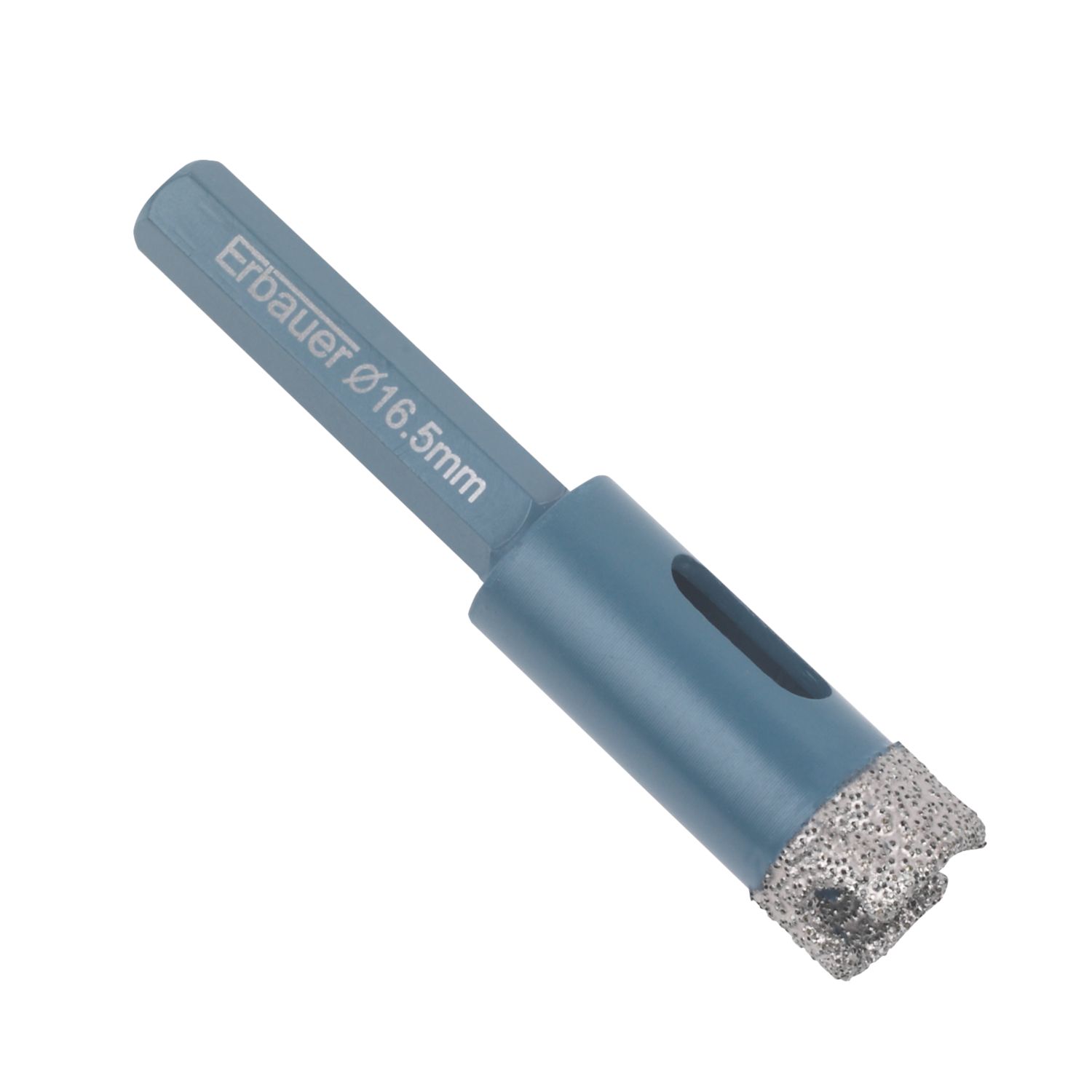Erbauer Hex Shank Diamond Tile Drill Bit 16.5mm x 80mm (51700)