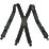 Oregon  Logger Trouser Braces Black Metal Clip Attachment