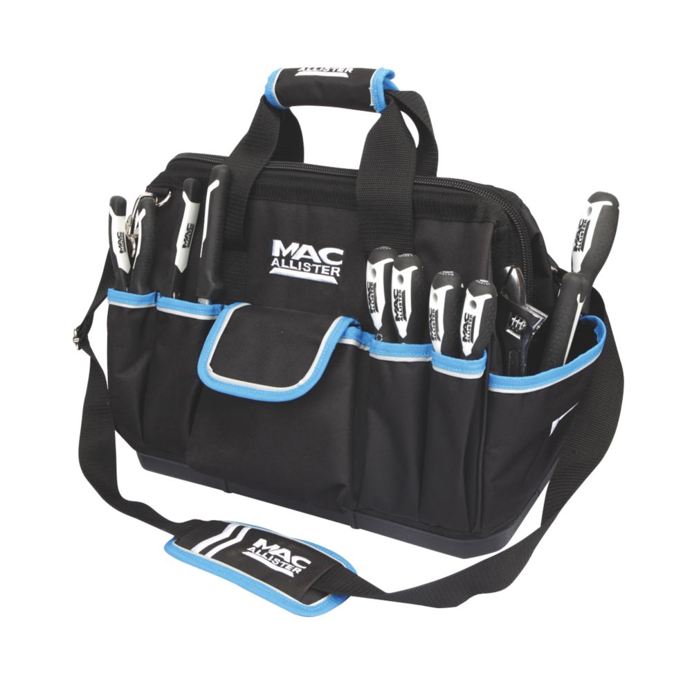 Mac Allister Hard Base Tool Bag 18 - Screwfix