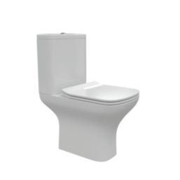 Florida Soft-Close Close-Coupled Toilet & Seat Dual-Flush 6Ltr