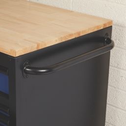 Bunker  10-Drawer Workbench Roller Tool Cabinet Blue