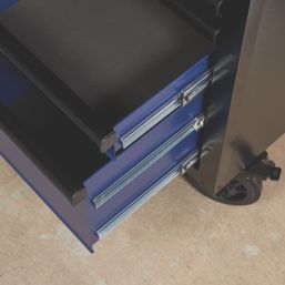 Bunker  10-Drawer Workbench Roller Tool Cabinet Blue
