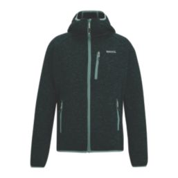 Regatta Newhill Full Zip Womens Hooded Fleece Mediterranea Size 12