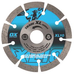 OX Trade XL-10 Masonry Segmented Diamond Blade 115mm x 22.23mm