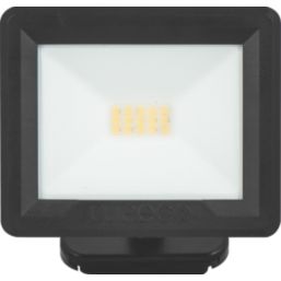 Luceco Essence Outdoor LED Floodlight with Ball Joint Black 10W 1050lm