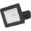 Luceco Essence Outdoor LED Floodlight with Ball Joint Black 10W 1050lm