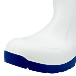 Dunlop Food Pro Size 8  White Steel Toe Cap Safety Wellies