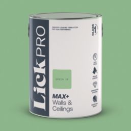 LickPro Max+ 5Ltr Green 16 Eggshell Emulsion  Paint