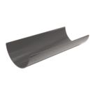 FloPlast RG3AG uPVC Half Round Gutter Anthracite Grey 112mm x 3m 6 Pack