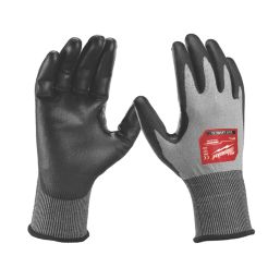 Milwaukee Hidex Cut Level C Gloves Grey X Large