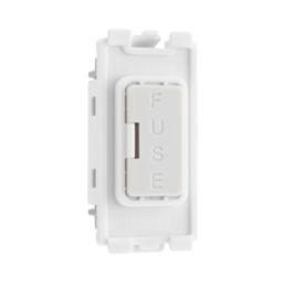 British General  13A Grid Fused Spur White