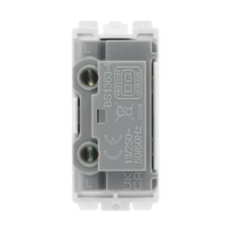British General  13A Grid Fused Spur White