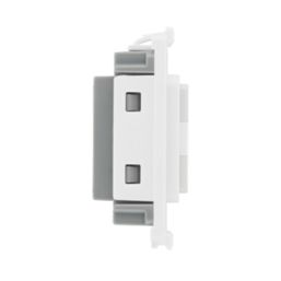 British General  13A Grid Fused Spur White