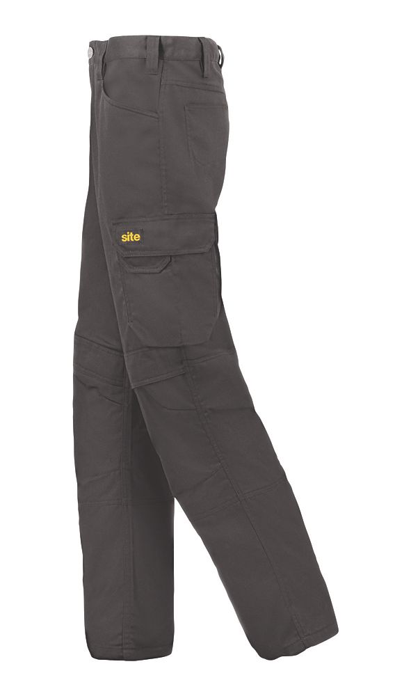 Men's Cargo Holster Pocket Work Trousers By SITE KING - Site King