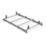 Van Guard VG337-4-L1H1 Fiat Scudo 2022 on ULTI Van Roof Bars 1400mm