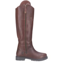 Cotswold Oldachre Size 3 Womens Brown Waterproof Lace & Zip Non Safety Work Boots