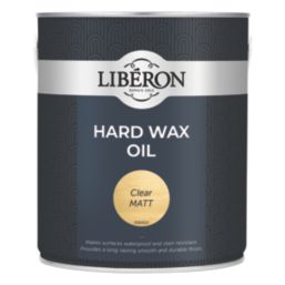 Liberon 2.5Ltr Clear Matt Water-Based Interior Wood Wax Oil