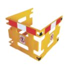 Addgards Handigard 3-Panel Barrier Yellow/Red/White 970mm