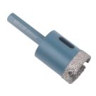 Erbauer  Hex Shank Diamond Tile Drill Bit 30mm x 80mm
