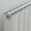 Glow 2000mm x 345mm 4559BTU White Vertical Designer Radiator