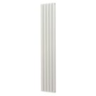 Glow 2000mm x 345mm 4559BTU White Vertical Designer Radiator