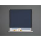 Polyester  Roller Blackout Blind Navy 600mm x 1700mm Drop