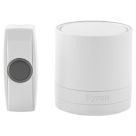Refurb Byron  Plug-In Wireless Door Chime Kit White