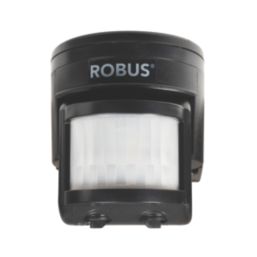 Robus Proton Indoor & Outdoor Black PIR Sensor 180°