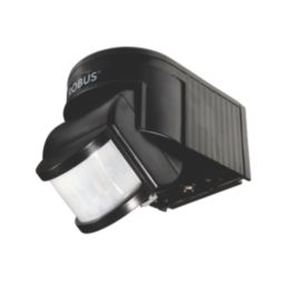 Robus Proton Indoor & Outdoor Black PIR Sensor 180°