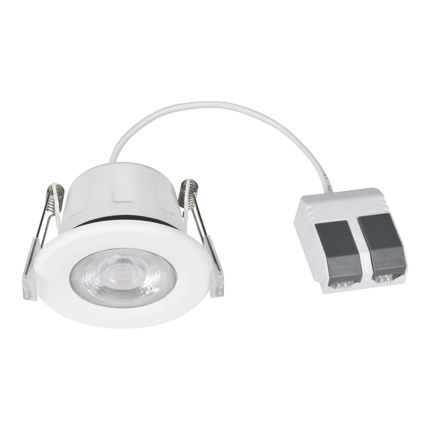 LAP Fixed Fire Rated LED Smart Downlight Matt White 4.7W 520lm (518FM)