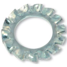 Easyfix Steel Shakeproof Washers M5 x 0.6mm 100 Pack