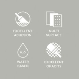 LickPro  1Ltr White Matt  Interior & Exterior Multi Surface Primer Undercoat